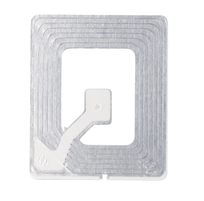 Étiquette antivol RF 710 HA 8,2 MHz Checkpoint — 34 × 39 mm, blanche